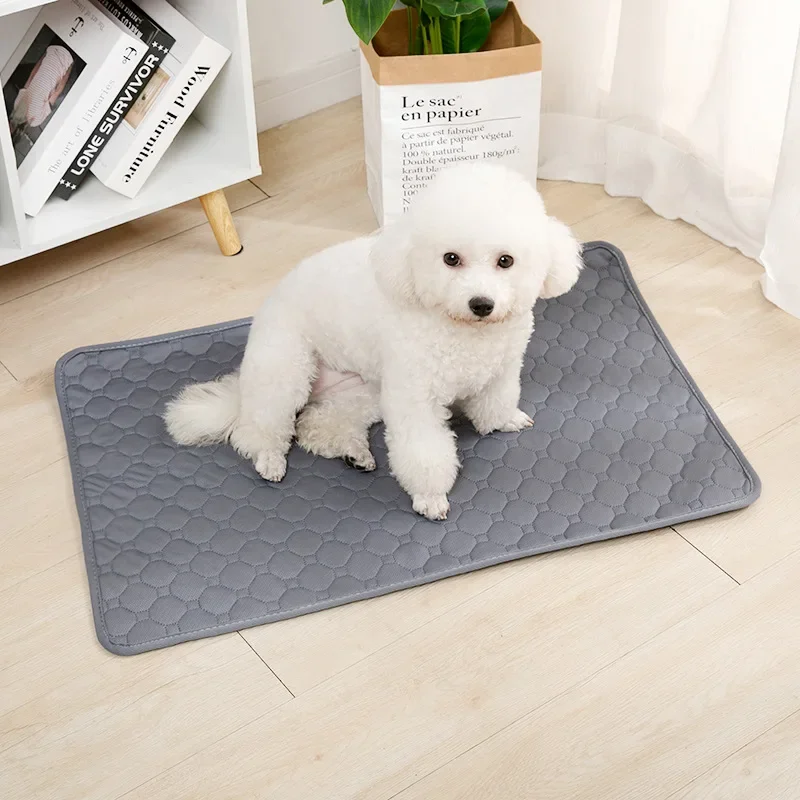 Manta Absorbente Reutilizable para Perros, Pañal Lavable, Alfombrilla de Entrenamiento para Cachorros, Tapete para Orina, para Asiento de Coche de Mascotas, Artículos para Mascotas