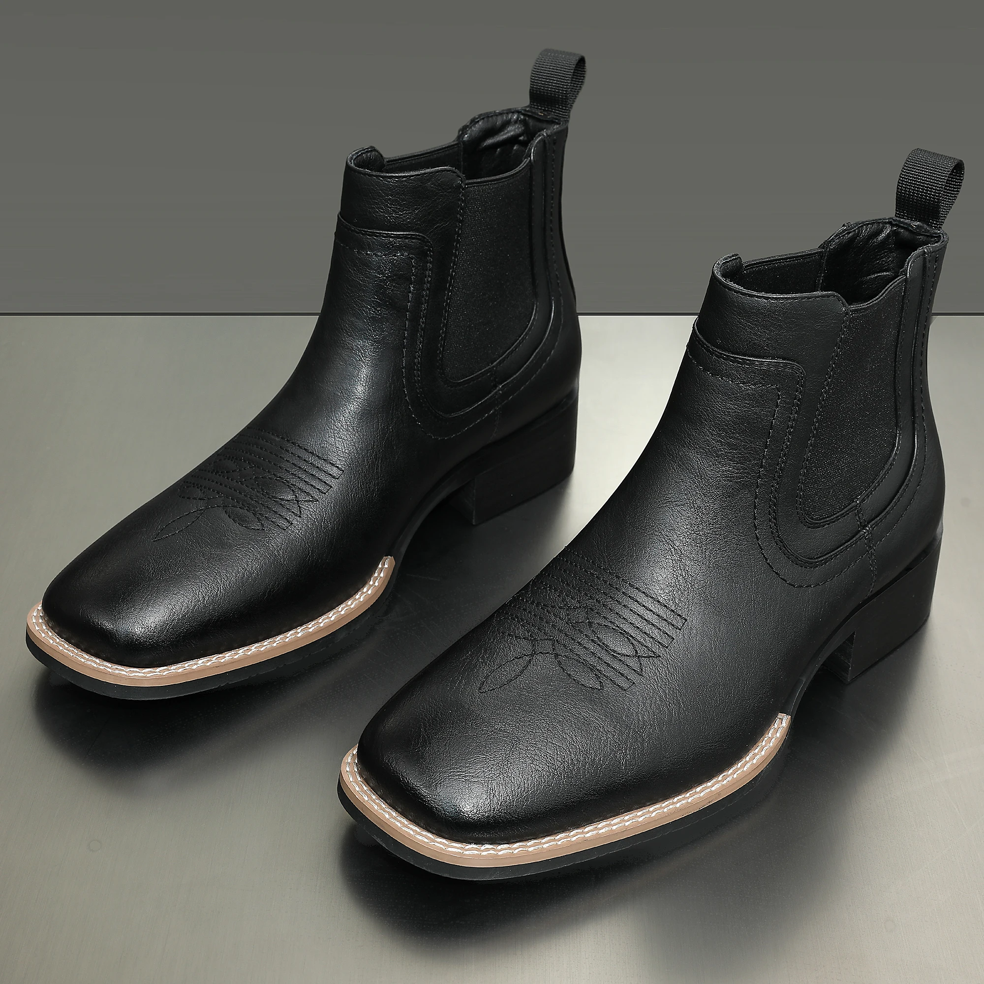 Botas Chelsea de Moda para Hombre en Tres Colores, Cómodas y Versátiles con Suela de Goma Compuesta