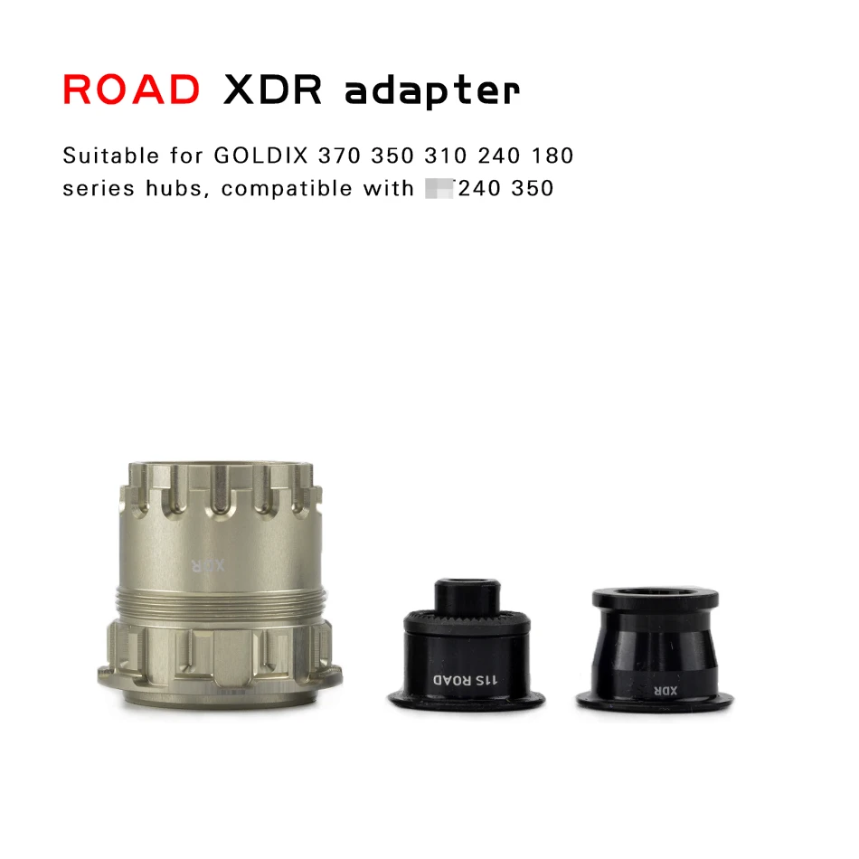 GOLDIX-Adaptador de buje para bicicleta de montaña, accesorio para bici de grava, serie M370 310 180 para SHIMANO/SRAM 11S 12S, Envío Gratis