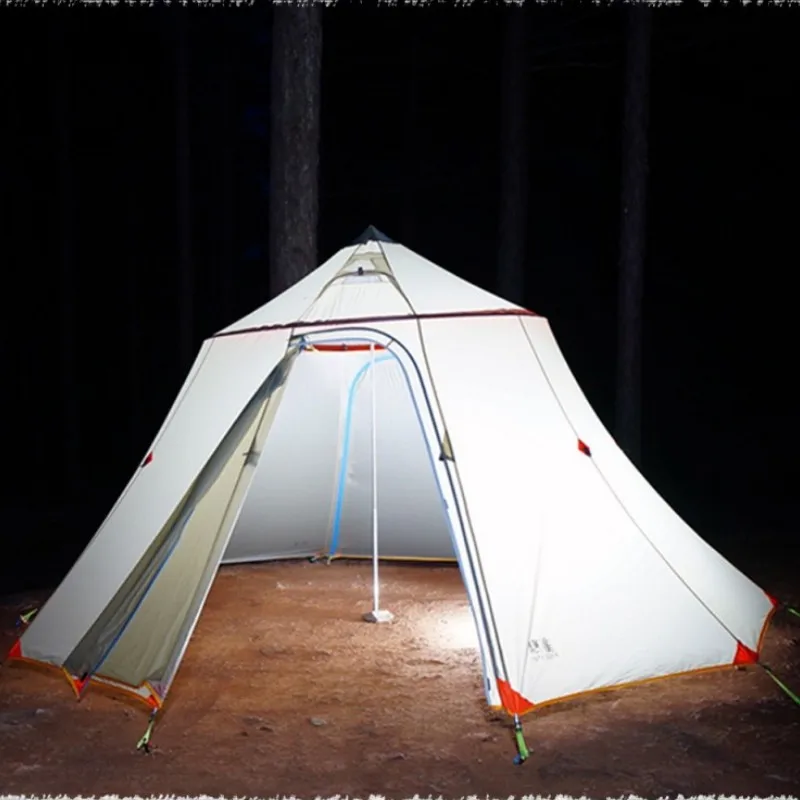 Asta Gear-poste extensible de aleación de aluminio, accesorios para tienda de campaña, 1 piezas, 7075