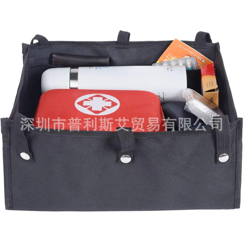 Bolsa de Almacenamiento para Silla de Ruedas, Debajo de la Ayuda para Caminar, Gran Capacidad, Bolsa de Almacenamiento Colgante para Asiento de Silla de Ruedas