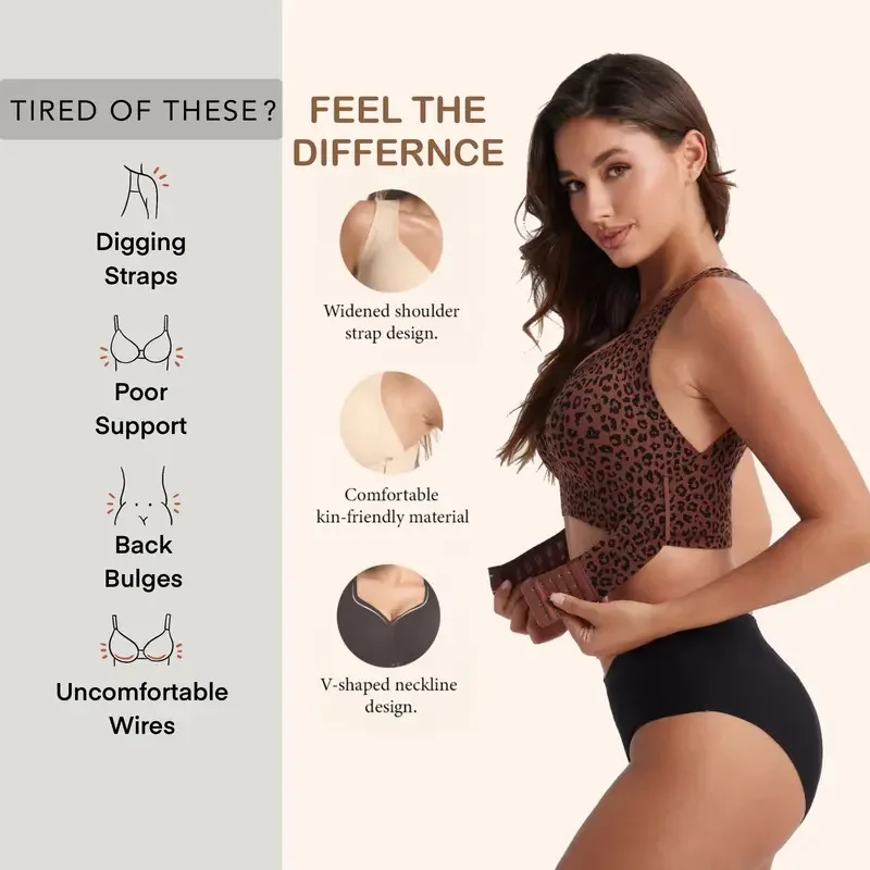Sujetador deportivo de gel para mujer, corrector de postura, transpirable, con soporte, antideslizante, realce suave, copa completa, para yoga y uso diario