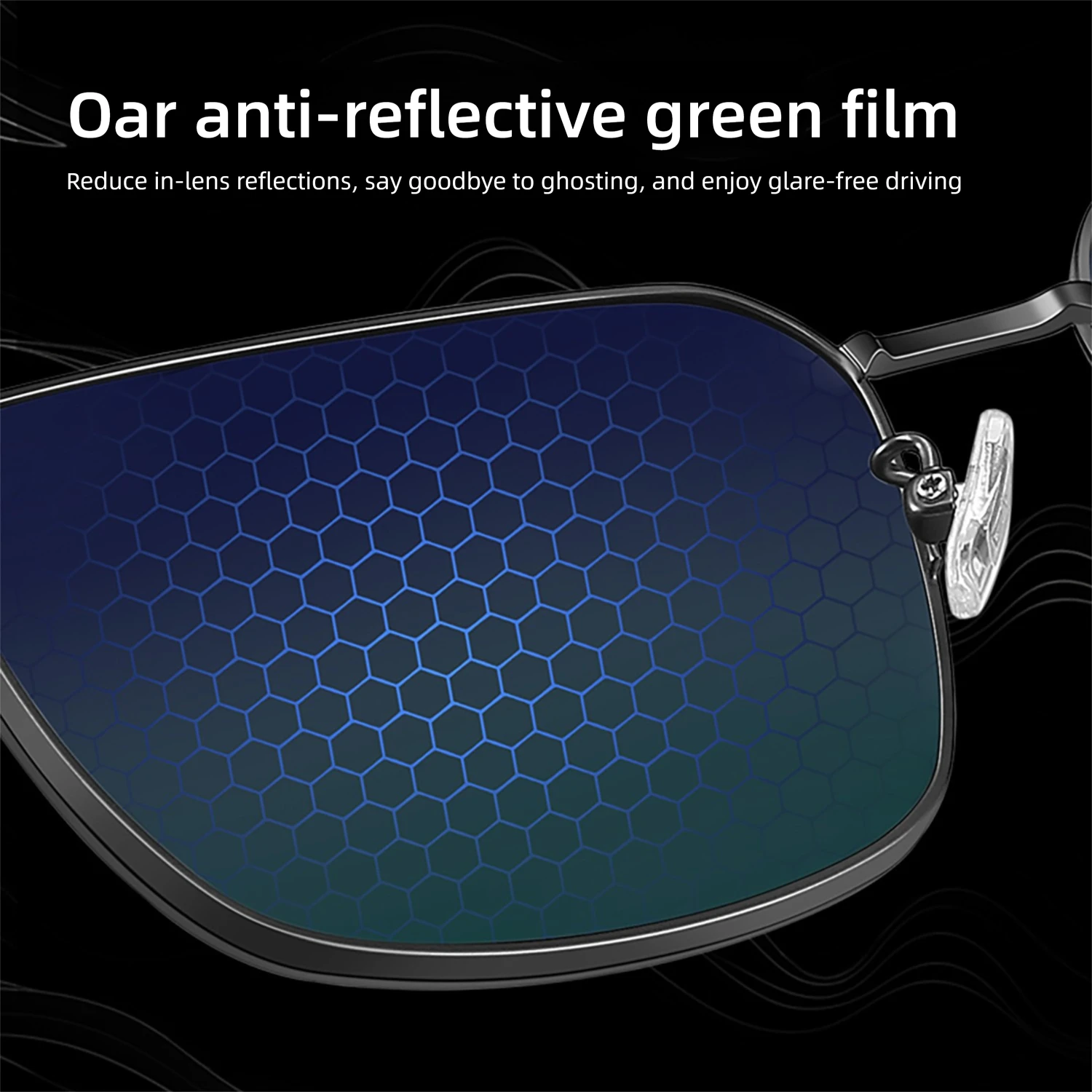 Gafas de sol polarizadas CAPONI para hombre, gafas de sol fotocromáticas de fibra de carbono para exteriores, gafas de sol para conducir con protección UV400, gafas de sol de diseñador de marca, color negro, BS24704