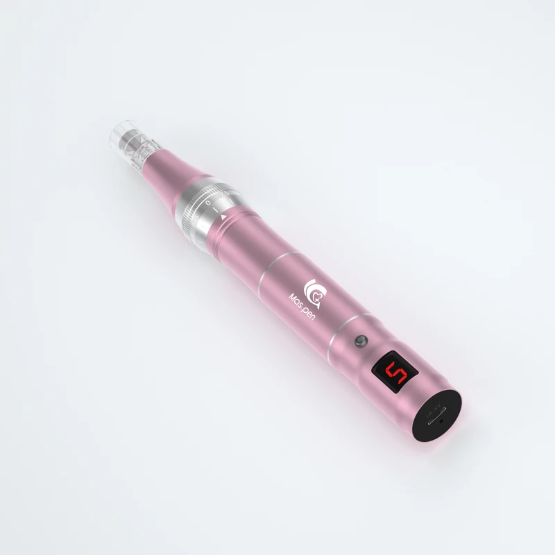 Homeuse Wilreless Ultima Microneedling Pen Dermapen profesional con 12 Uds agujas de tatuaje