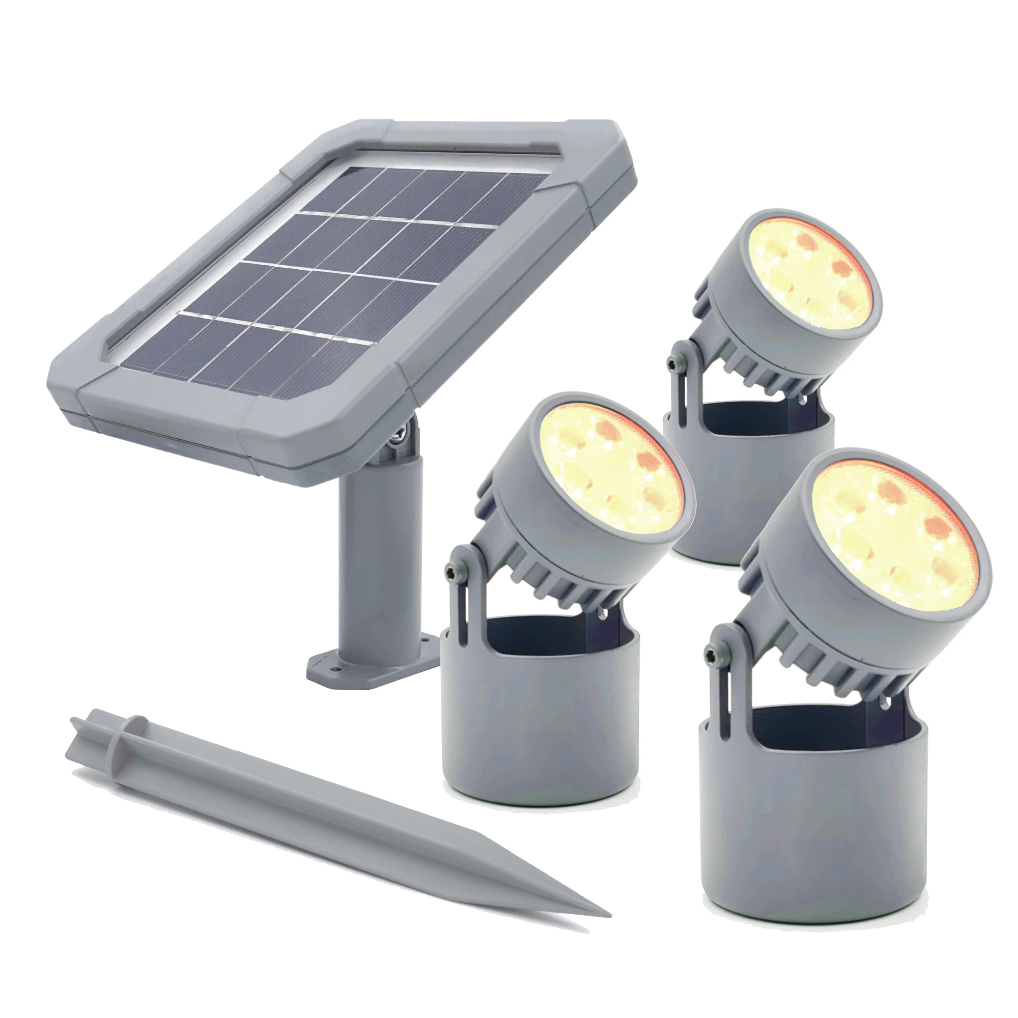 Luz Solar sumergible subacuática para estanque, foco Solar anfibio IP68, lámpara de paisaje para exteriores, encendido/apagado automático para jardín