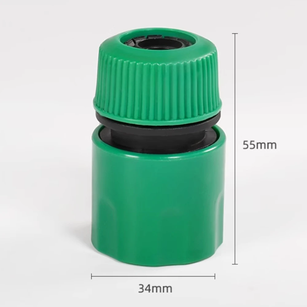 5 uds 1/2 "Junta de manguera conector de acoplamiento rápido para riego de jardín lavado de coches de plástico