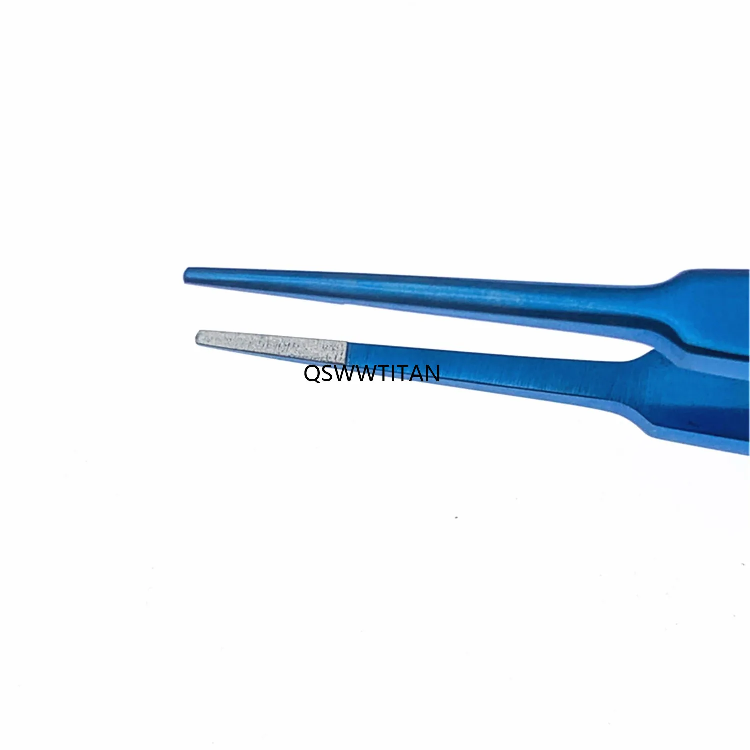 Pinzas para pañuelos cardíacos de las fuerzas vasculares, pinzas para disección cardíaca de titanio, mango plano, mango redondo, microinstrumento quirúrgico
