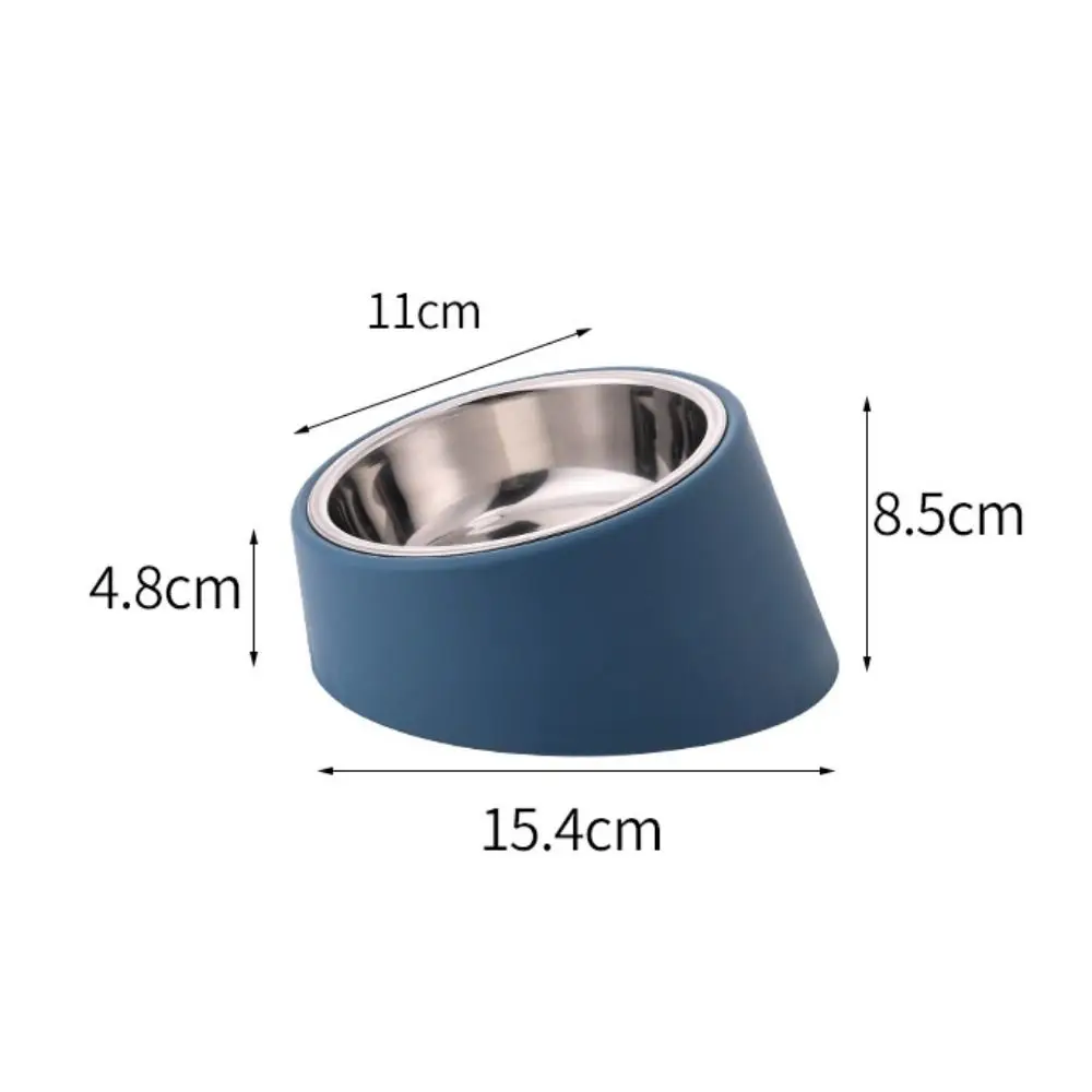 Cuencos desmontables de acero inoxidable con soporte resistente, alimentador ergonómico elevado para perros, perfecto para una alimentación saludable y Decoración elegante del hogar