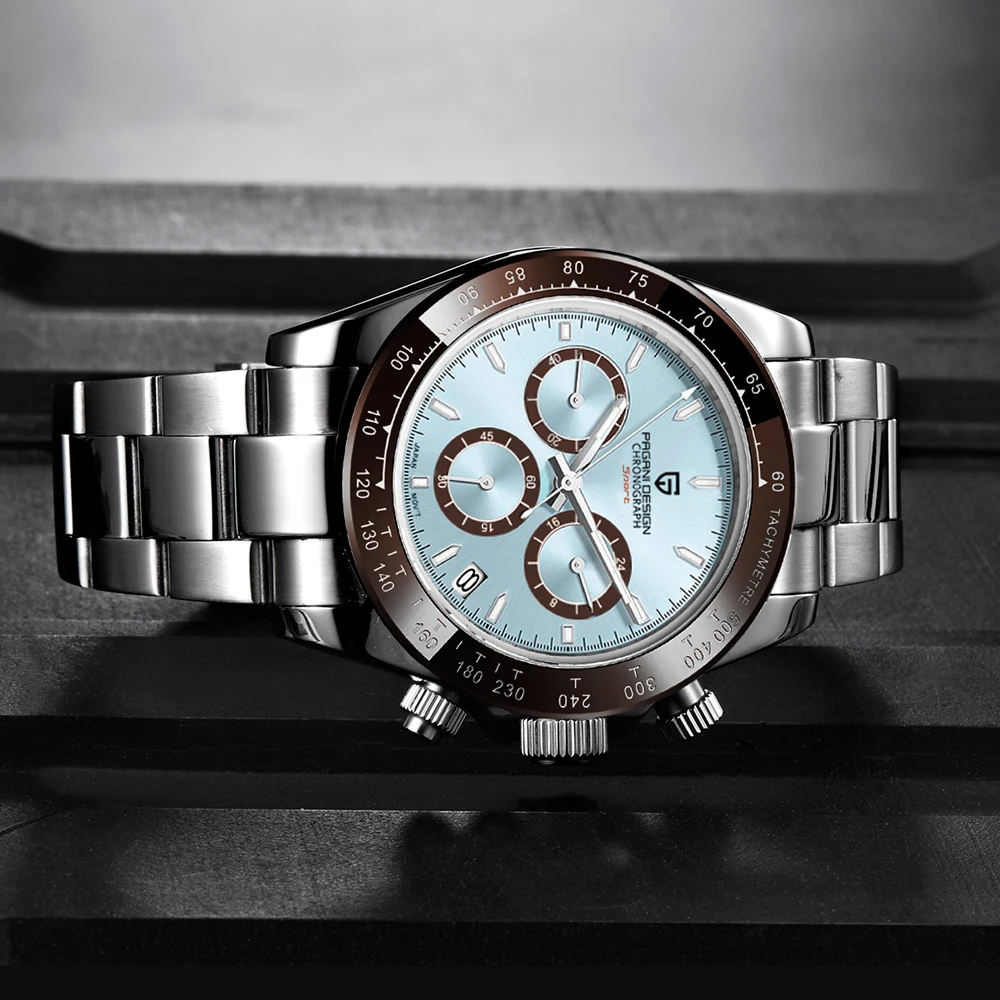 PAGANI-relojes deportivos de cuarzo para Hombre, nuevo diseño de marca superior, cronógrafo resistente al agua de acero inoxidable con zafiro, Reloj de lujo para Hombre 2026