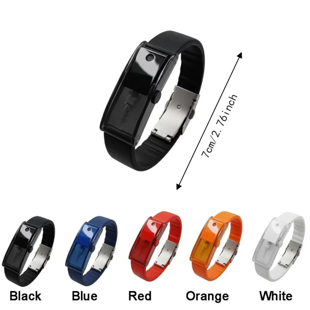 Innovadora Pulsera Difusora de Aroma de PVC, Ligera y Ajustable, Dispensador Recargable para Citas