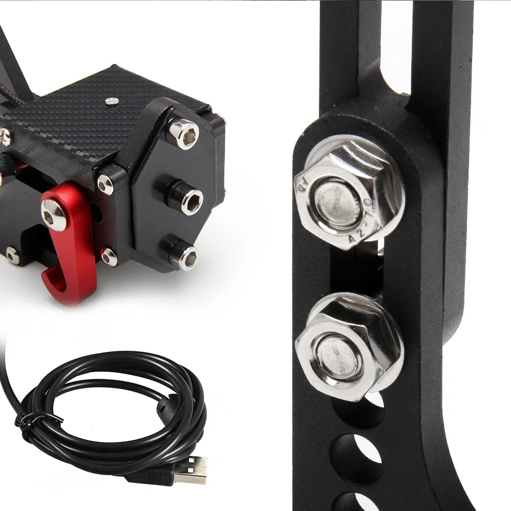 Sistema de Freno de Mano para Rally, Juegos de Carreras, Sensor de Efecto Hall, USB, SIM, Ordenador, Accesorio para Logitech G29, G27, G25, T300, T500, HB-1009