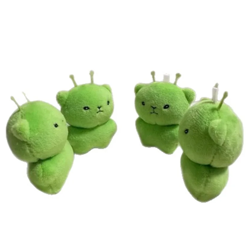 Nuevo Mini gato alienígena invasión tierra muñeca hecha a mano colgante súper suave lindo bolso accesorios regalos súper lindo