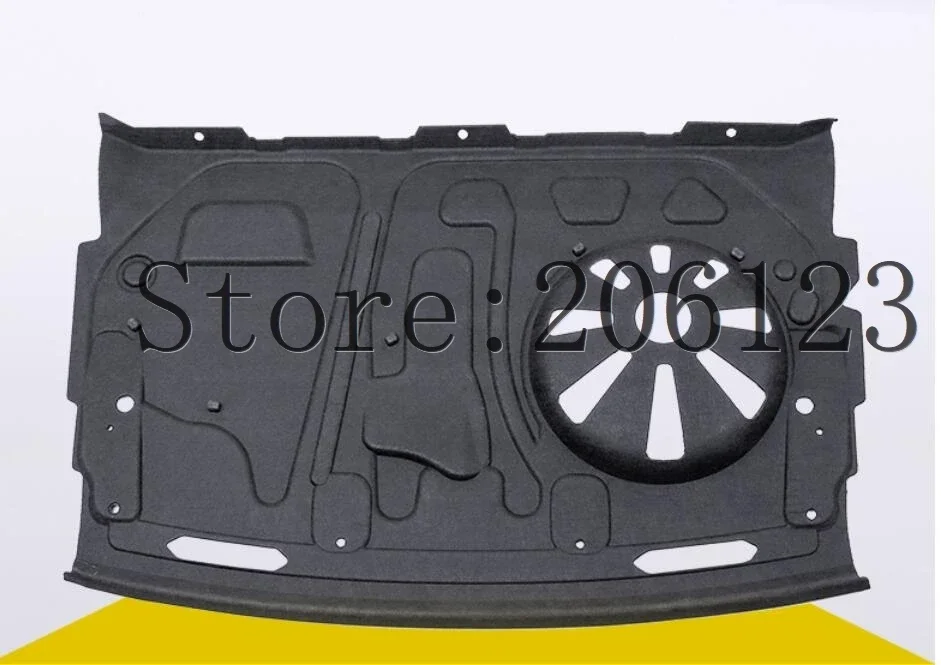 2016 2017 2018 2019 2020 2021 para Audi A4 B9 A4L estilo de coche maletero de coche estera de algodón insonorizada pegatina de protección 1 unids/set