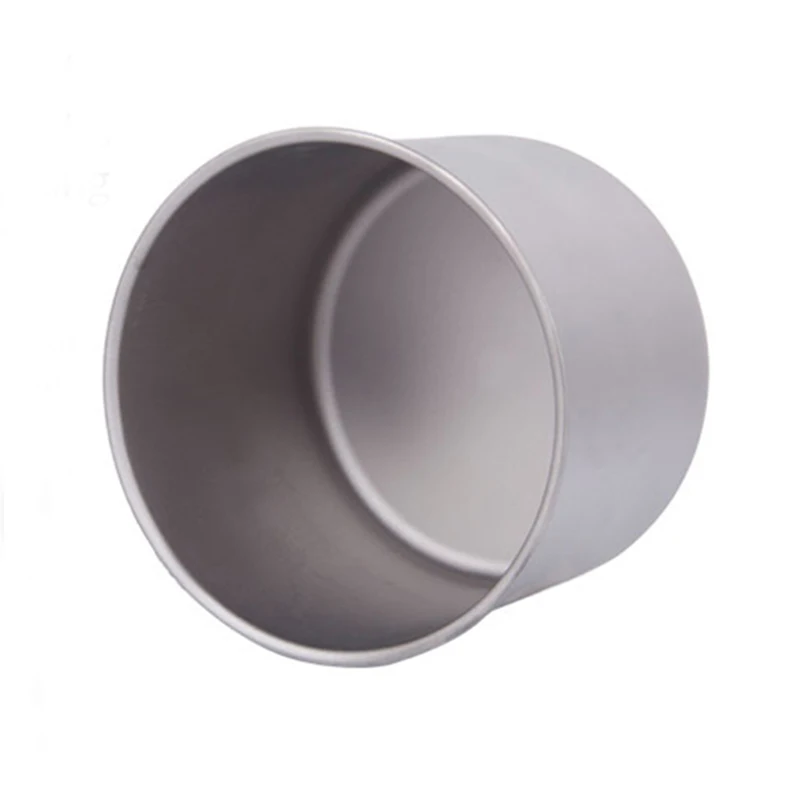 Tiartisan-taza de titanio para acampar, vajilla portátil con tapa, mango plegable, utensilios de cocina para Picnic al aire libre, Ta8316, 900ml