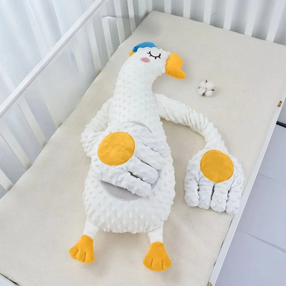Almohada para dormir para bebé, muñeco de palmaditas para recién nacido con Control remoto de Palma calmante, almohada eléctrica para mano de bebé, palmaditas calmante