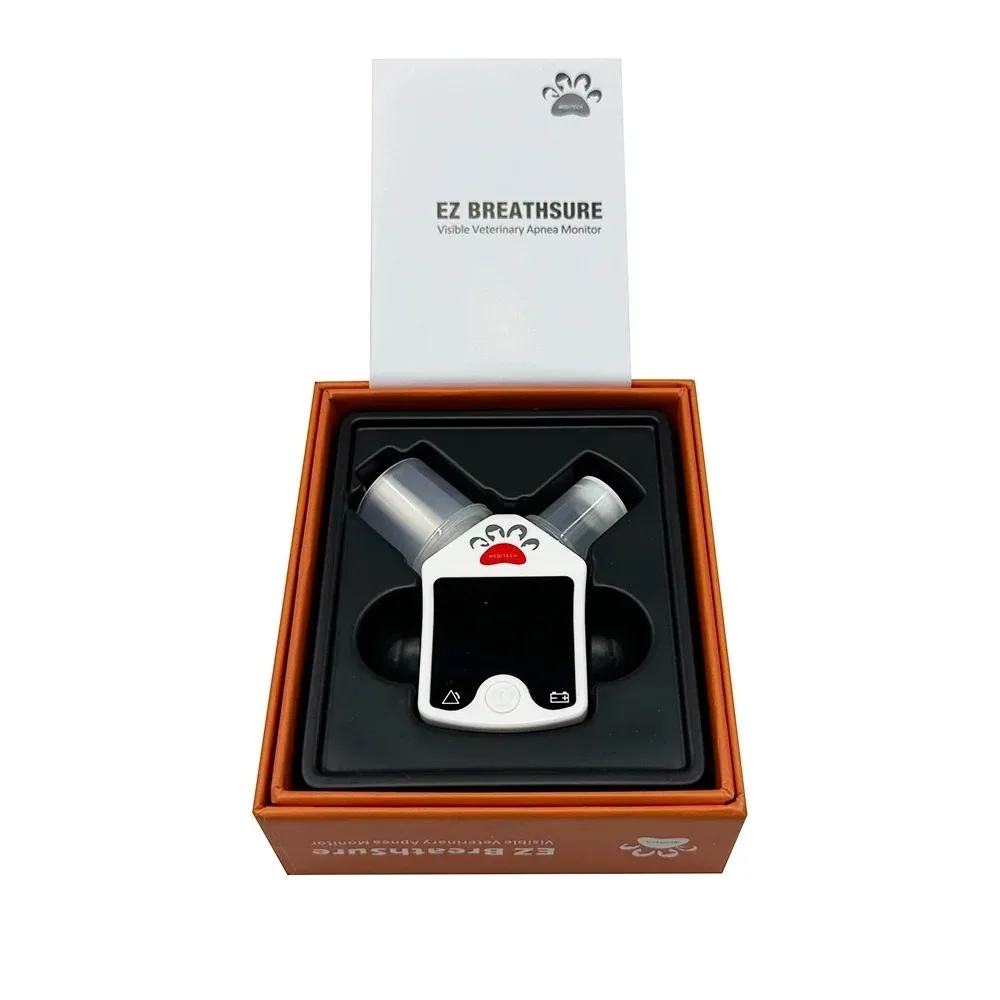 Alarma de Asfixia para Mascotas, Sensor de Apnea, Monitor para Animales, Gatos y Perros, Alarma de Apnea, Monitor de Respiración para Anestesia, Equipo para Clínica Veterinaria
