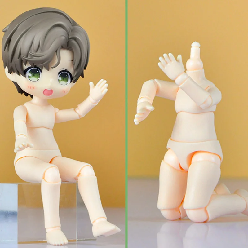 YMY-cuerpo de muñeca Ob11 de segunda generación, cuerpo articulado esférico extraíble para Penny, GSC, Molly, Obitsu 11, cabeza NendoroidS