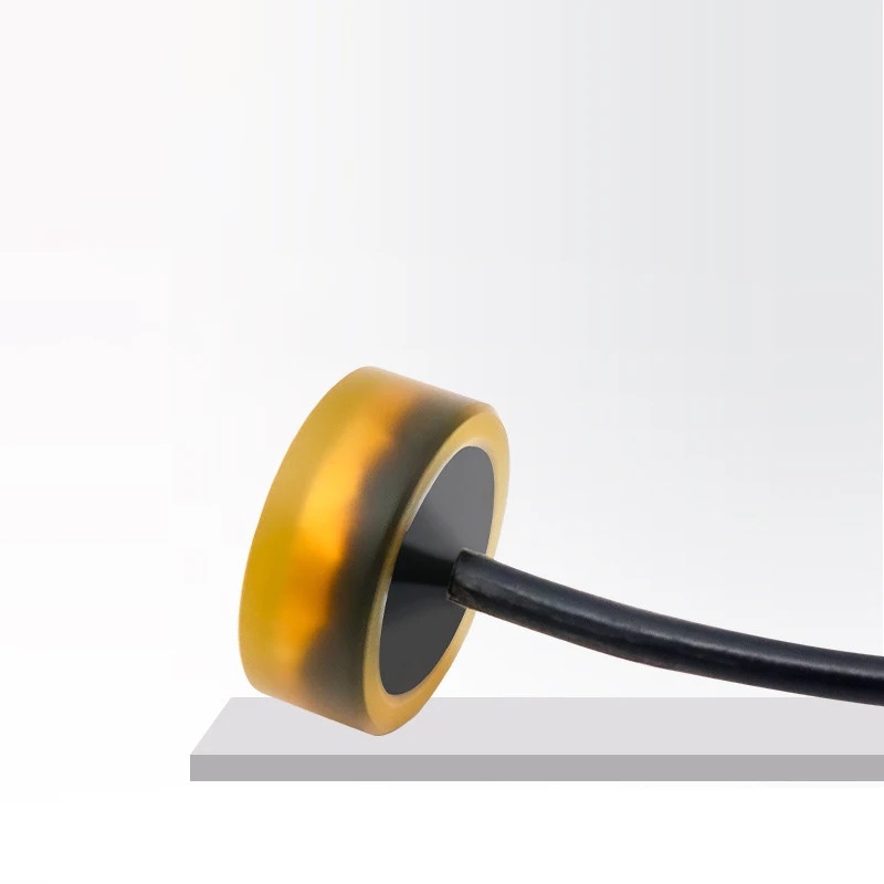 Transductor hidroacústico de 2MHz, Sensor de distancia bajo DYW-LS-03A de agua, transductor de rango subacuático ultrasónico