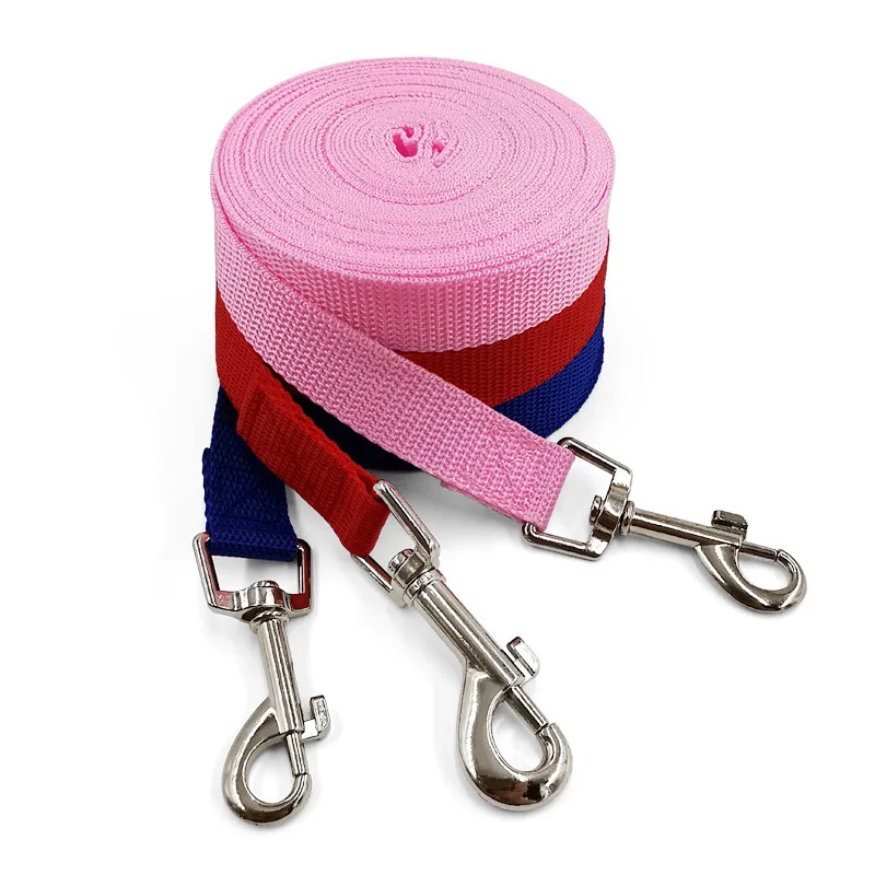 Correas más largas para mascotas, cuerda para adiestramiento al aire libre, correa para correr para perros, correa de PP para perros, producto para perros pequeños y grandes Chihuahua