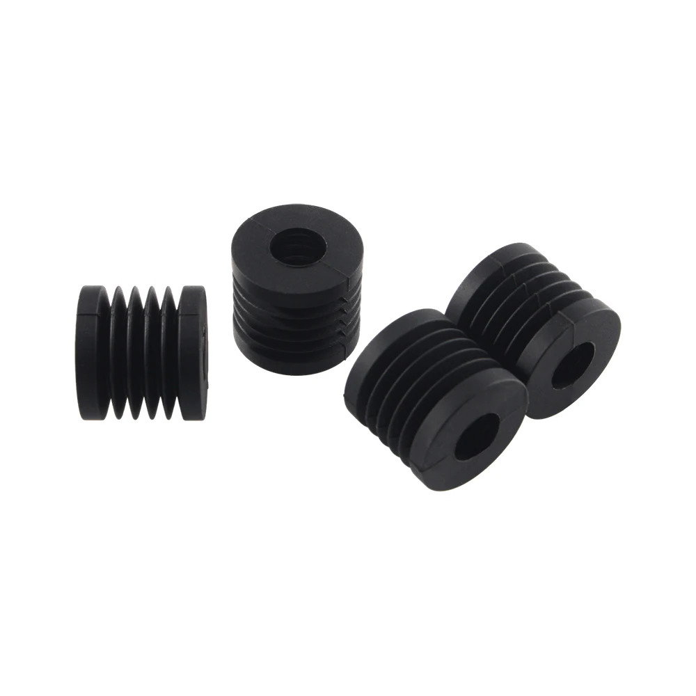 Almohadilla antivibración para pies Bambu Lab P1P/P1S, antideslizante, antigolpes, a prueba de polvo, almohadilla de goma para pies, impresora 3D Bambulabs X1/X1C de bambú