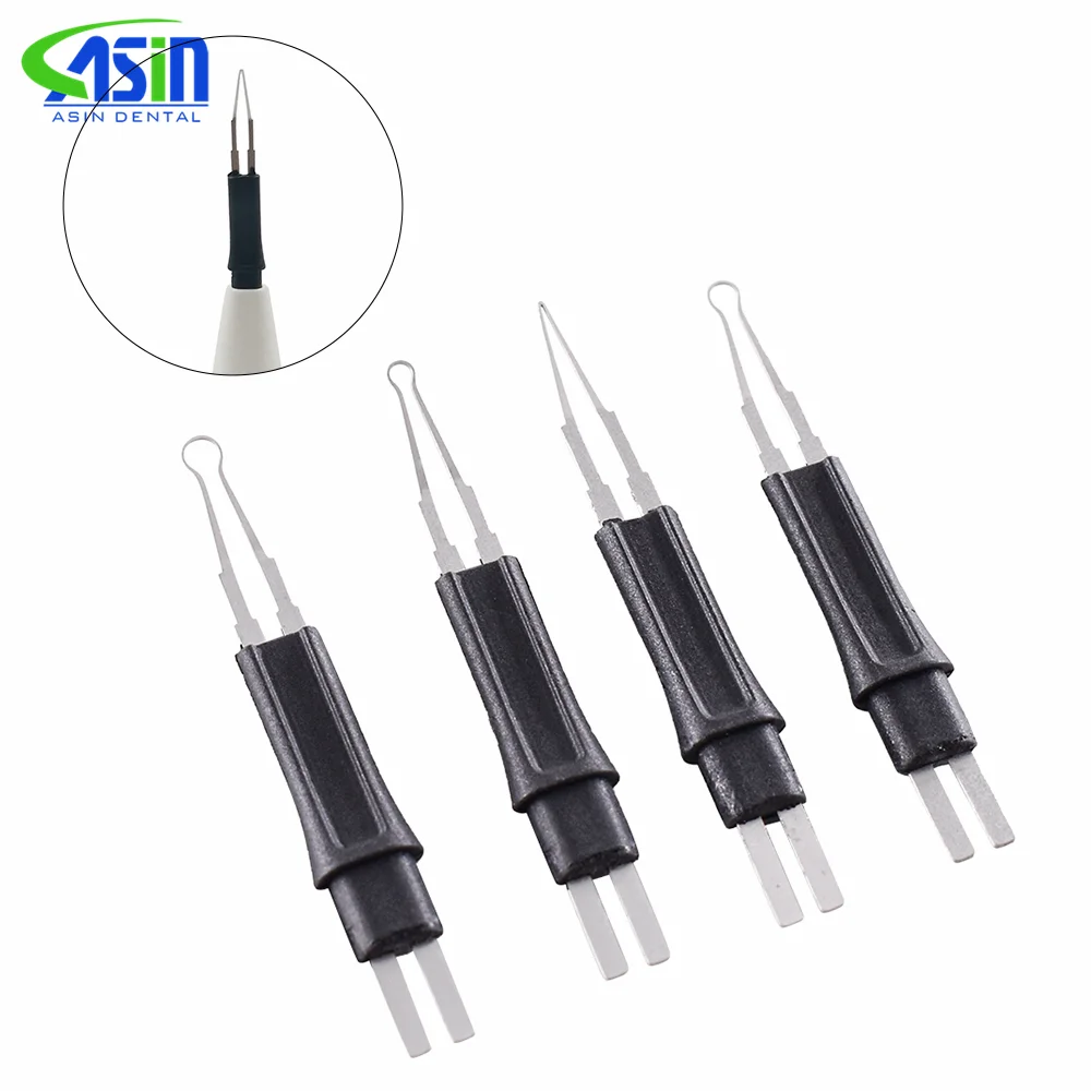 4 unidades/paquete Puntas de corte de gutapercha dental calentables para endodoncia