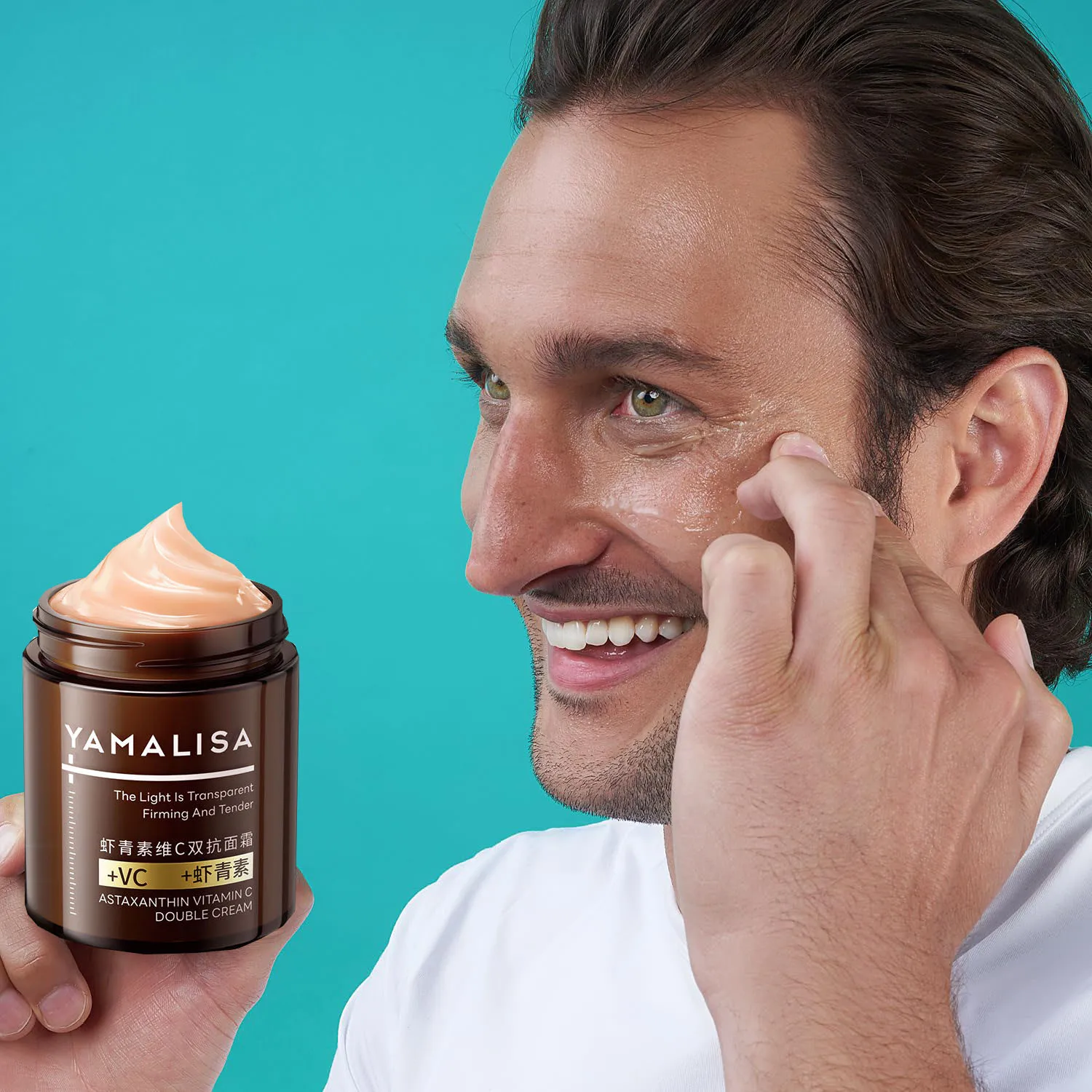 100g astaxantina doble antiarrugas vitamina C desvanece líneas finas Retinol crema facial Lifting reafirmante nutrir productos para el cuidado de la piel