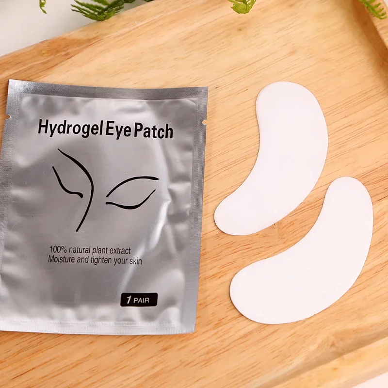 200 Pares de Parches de Hidrogel para Pestañas, Almohadillas de Aislamiento para Ojos, Adhesivos para Extensión de Pestañas, Herramientas de Maquillaje