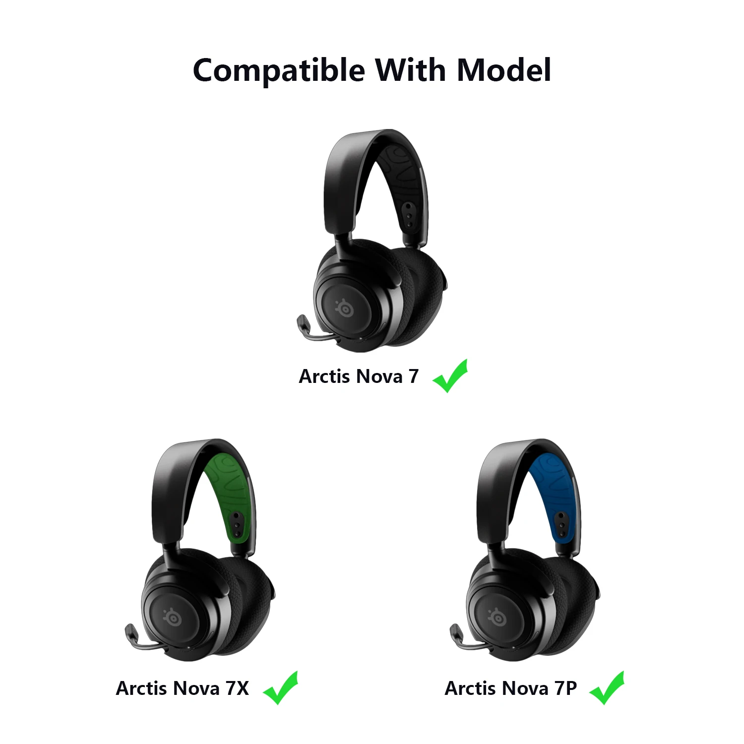 LTGEM-funda para auriculares para Steelseries Arctis Nova 7X/7P, funda protectora para auriculares para videojuegos, bolsa de almacenamiento de transporte para viaje