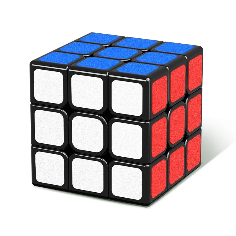 SENGSO-cubo mágico 3x3 con textura esmerilada, juguete educativo, rompecabezas, diseñado para competición