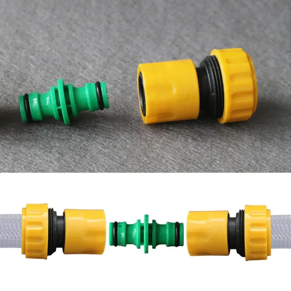 Conectores de tubo de agua de lavado rápido, accesorios de manguera de jardín de 1/2 pulgadas, extensor de conector de tubería, 1/2/3/4/5 piezas