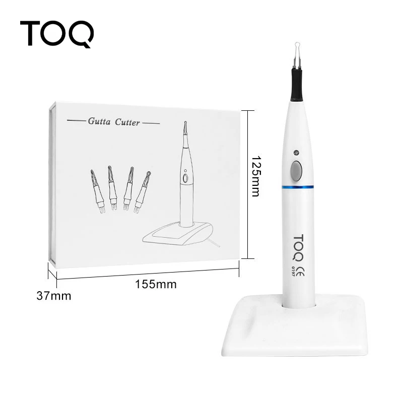 Cortador de goma Dental de gutta Percha con 4 puntas, sistema de obturación Endo, rompedor Dental disuelto, cortador de gutapercha