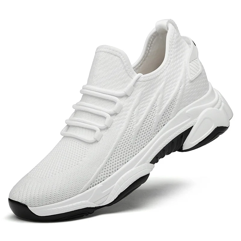 Zapatos con Plataforma para Aumentar la Estatura, Zapatos Casuales de Nuevo Estilo para Hombre, 10 cm, Zapatos Deportivos 8