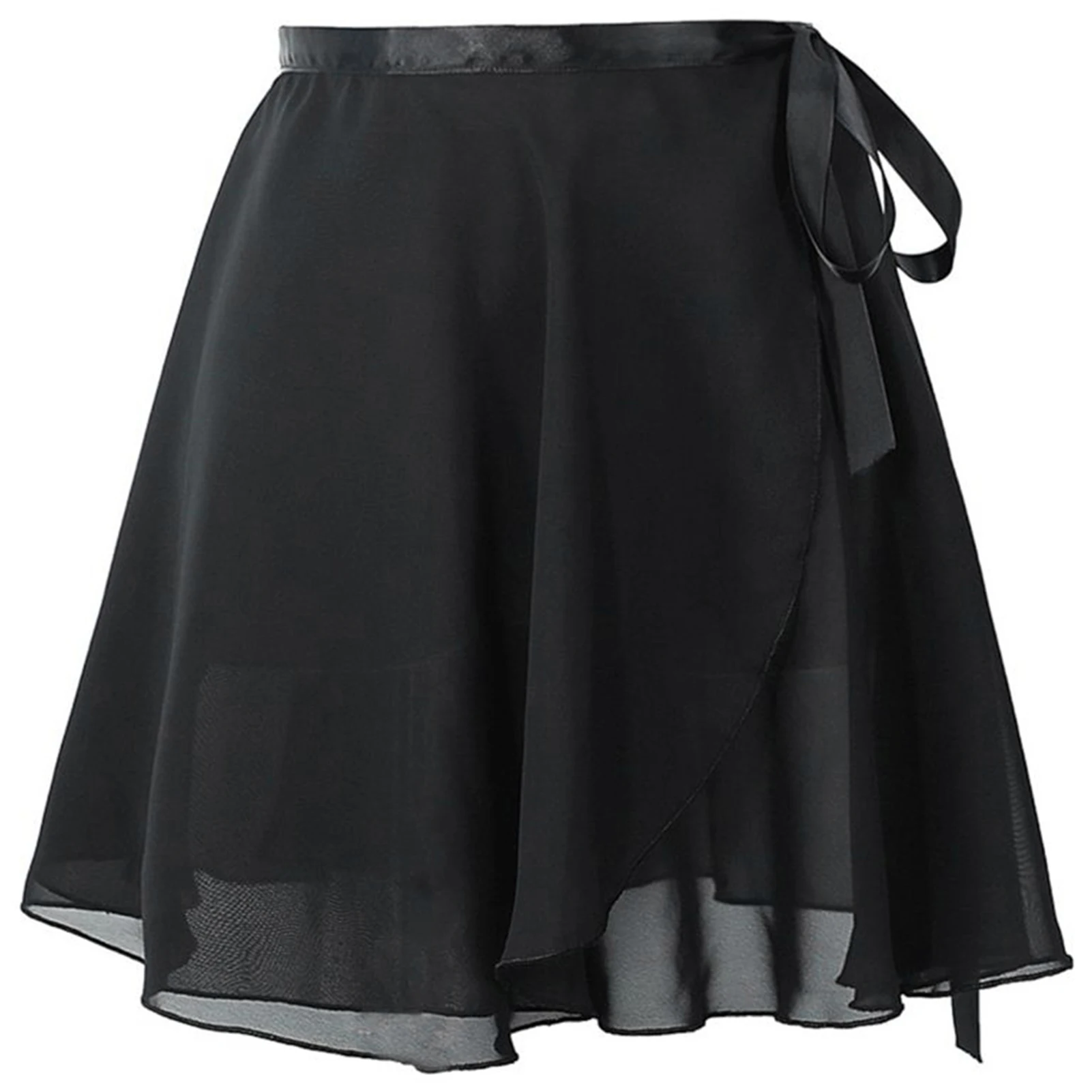 Falda corta deportiva para mujer, entrenamiento atlético, faldas envolventes para correr, para Yoga, Ballet, tenis, trotar