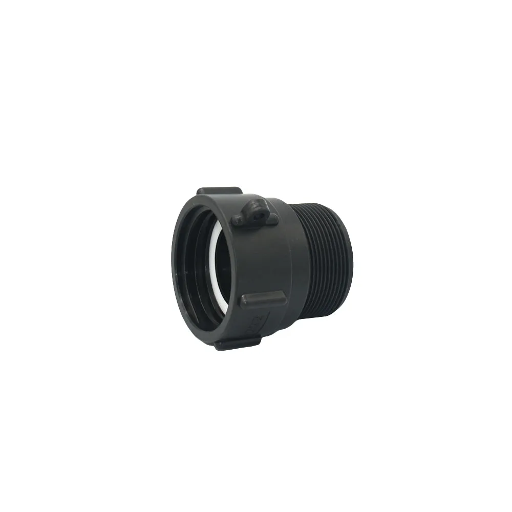 Adaptador de tanque IBC S60 a 1,5 2 "63/75/80/100mm conector de rosca barril de tonelada de jardín conectar grifo 1000 litros accesorio de tanque IBC
