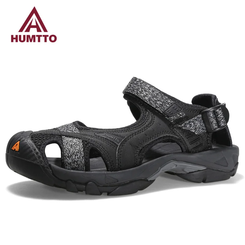 HUMTTO, zapatos de playa de verano para hombres, sandalias de secado rápido para mujeres, zapatillas de deporte transpirables de diseñador de lujo, sandalias de marca para exteriores para hombres y mujeres