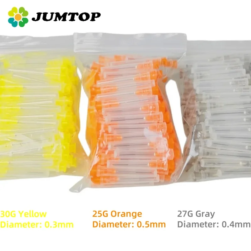 JUMTOP 100 Uds aguja de irrigación Dental Endo punta de conducto radicular agujas de enjuague lateral aguja de lavado de apertura de un solo lado