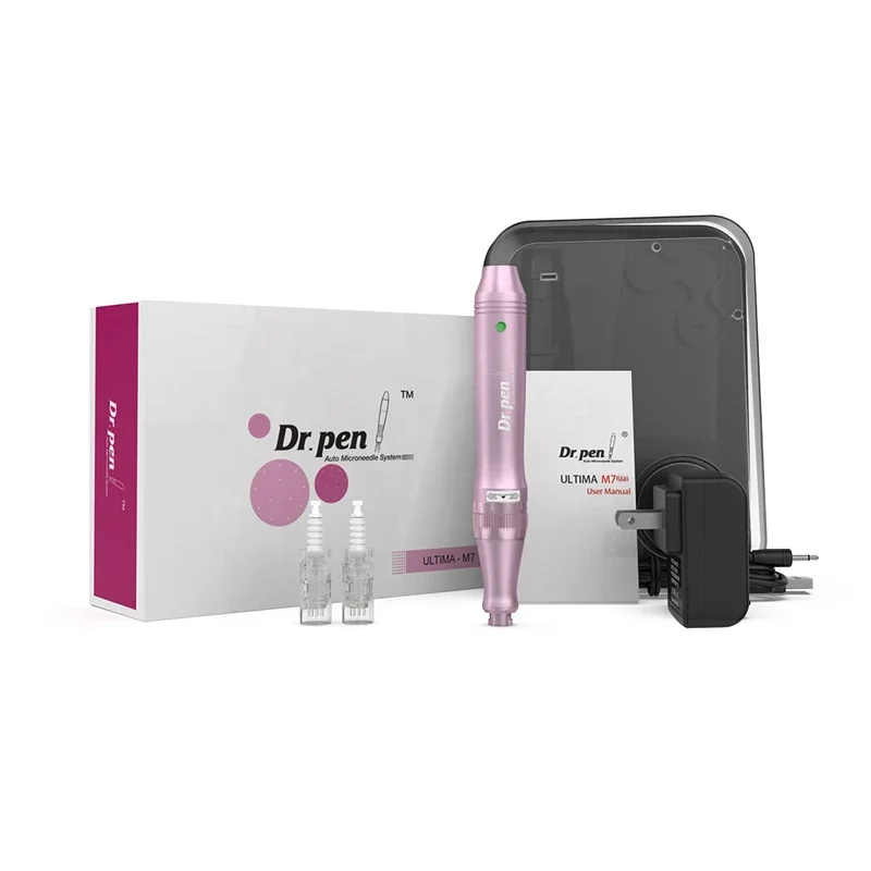 Derma Pen Dr. Pluma M7 Micro aguja inalámbrica/con cable tatuaje PMU dispositivo de belleza Derma sello cara cuidado de la piel ULTIMA-M7 microagujas