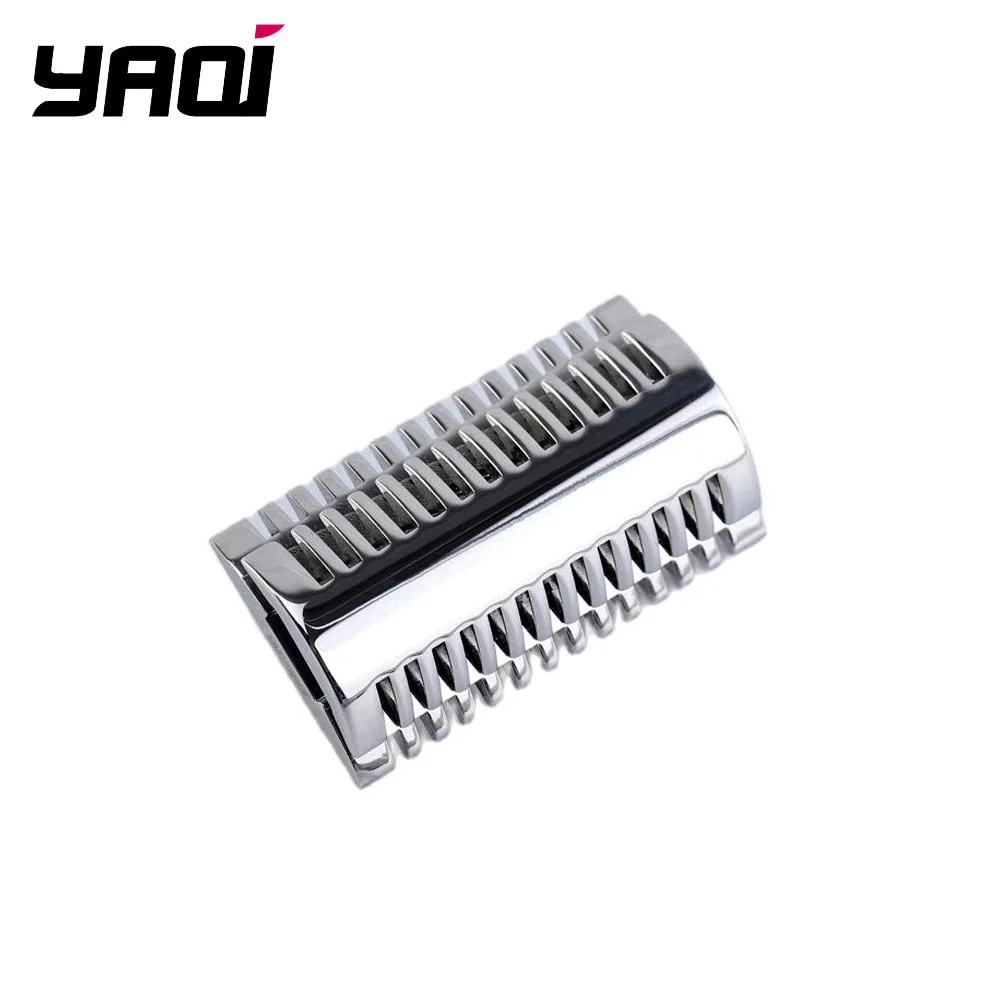 Yaqi 316 acero inoxidable pulido Mellon seguridad cabezal de maquinilla de afeitar