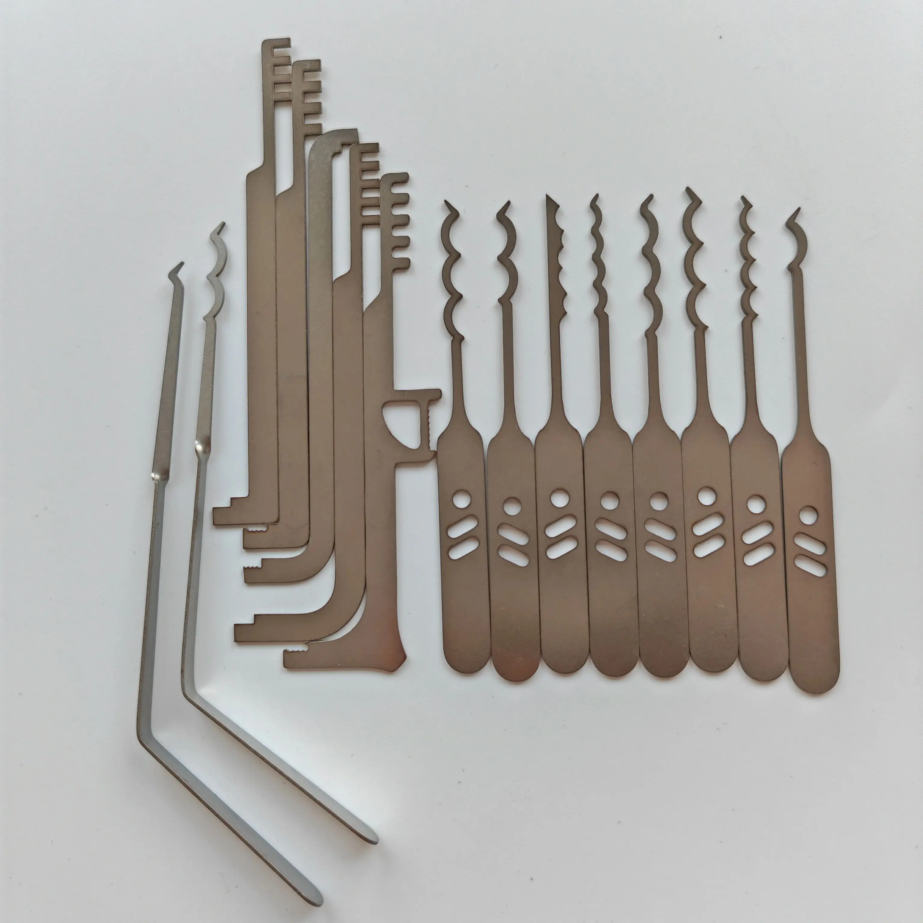 Kit Multiherramienta EDC para Cerrajero - Juego de Ganzúas para Reparación de Puertas de Coche con Ganzúas de Vídeo para Herramientas Eléctricas