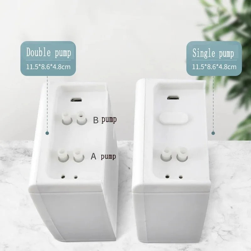 Dispositivo de riego por goteo para jardín, sistema de temporizador con controlador de doble bomba, dispositivo de riego automático inteligente de energía Solar para plantas