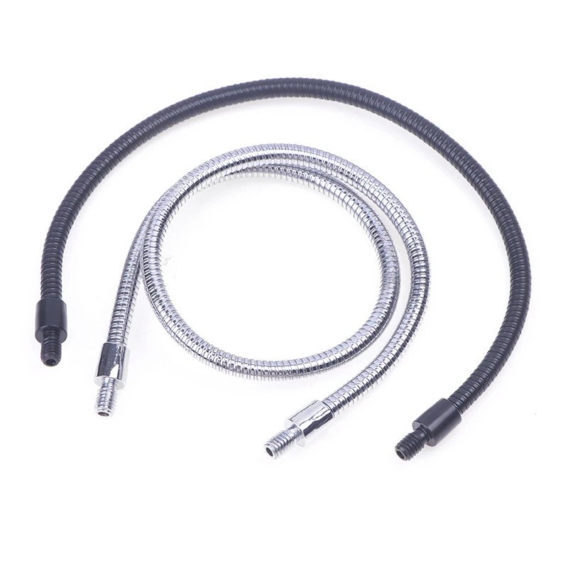 Manguera de posicionamiento de micrófono LED con cuello de cisne M4, color negro y plateado, dos dientes externos, accesorios de iluminación de tubo de serpiente Flexible M4, 1 ud.