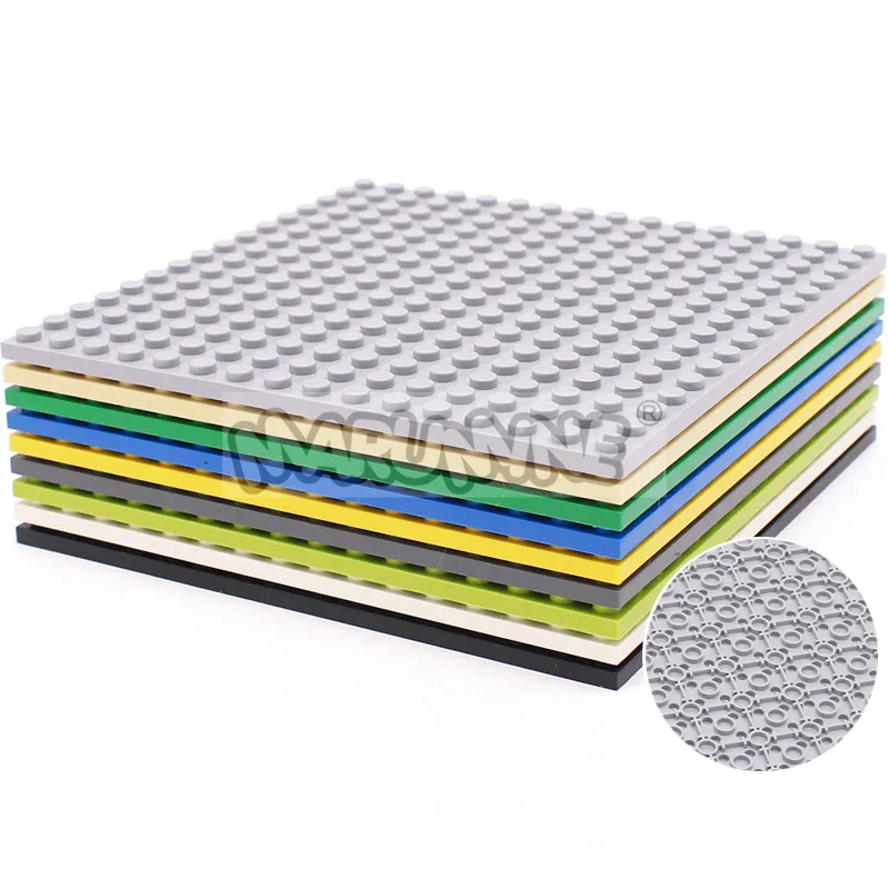 Bloques de construcción Marumine, placa Base de doble cara 16x16 91405, piezas de ensamblaje, placa Base de ladrillos MOC, Idea, tablero de construcción para casa