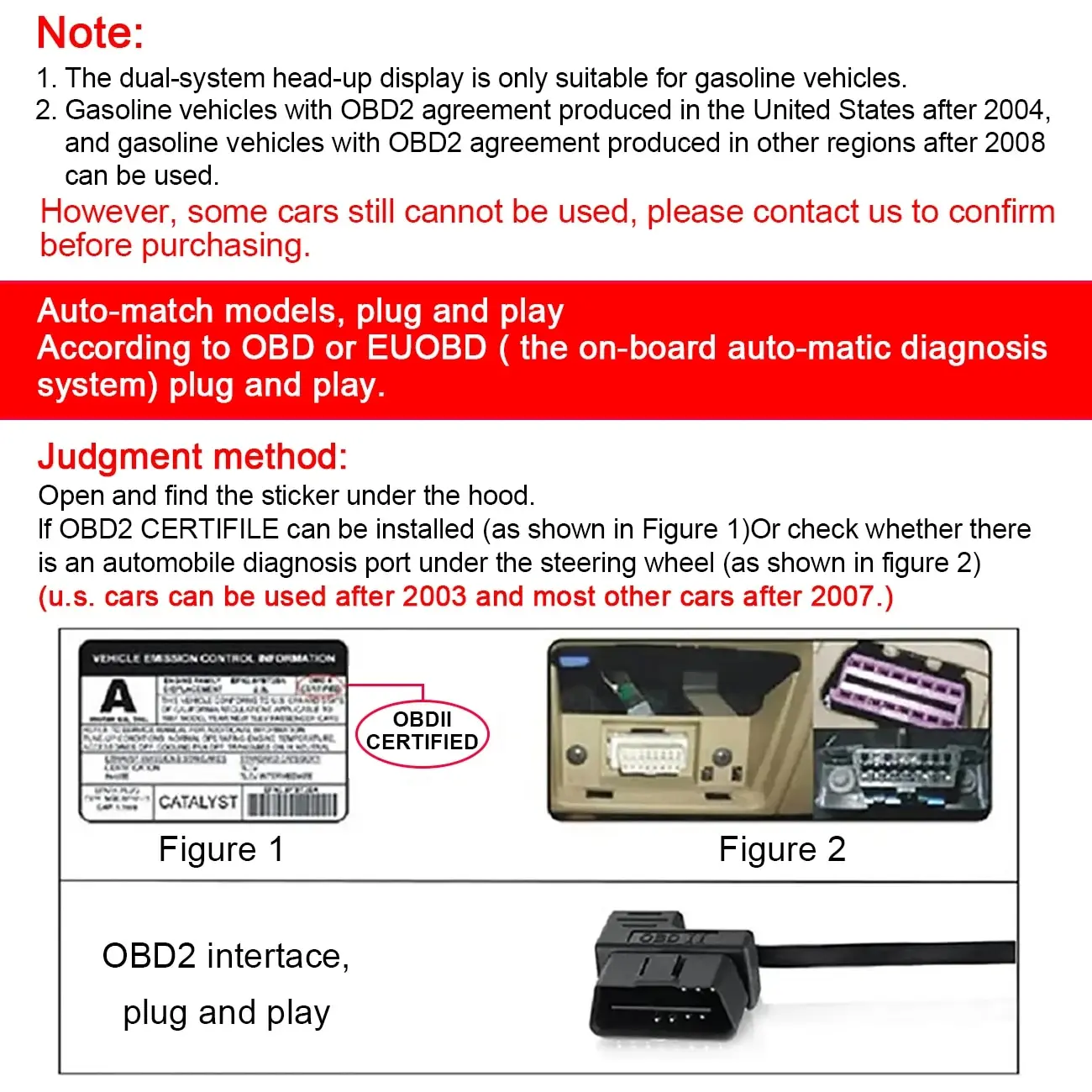 AD B1 Head Up Display OBD2 HUD velocímetro proyector de coche alarma EOBD consumo de combustible automático voltímetro medidor de temperatura del agua