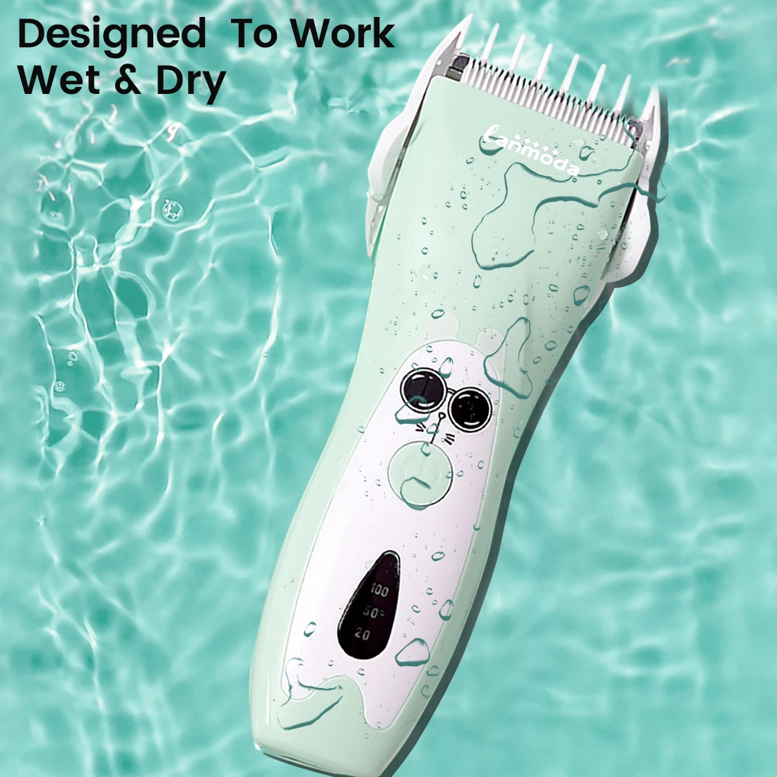 Cortadora de Pelo para Bebés, Silenciosa, Eléctrica, Recargable, Recortadora para Niños, Afeitadora, Máquina de Corte de Pelo, Cuchilla de Cerámica, Impermeable