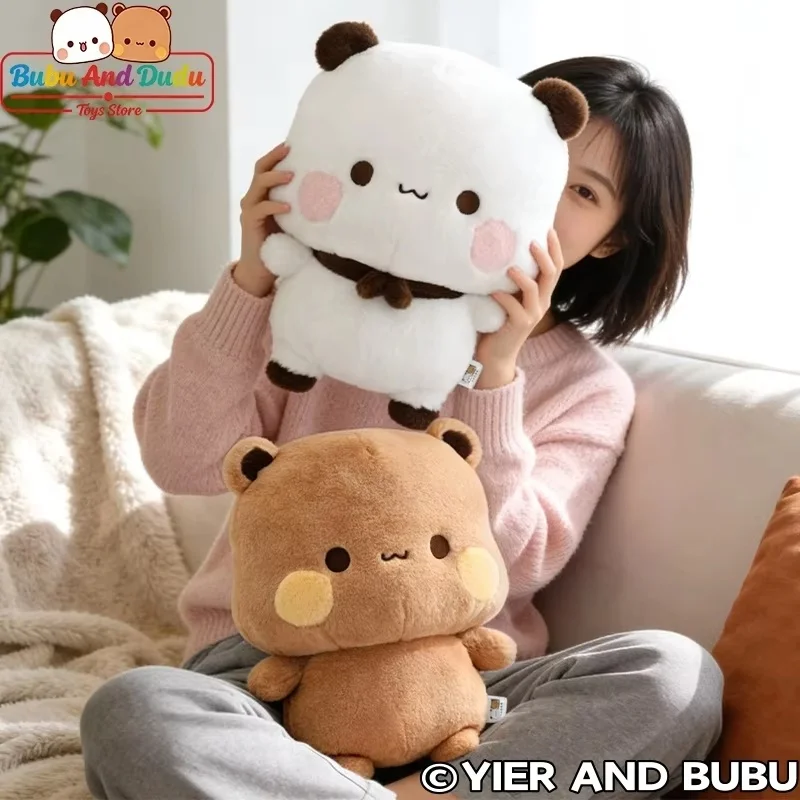 Nuevo Peluche de Panda Bubu y Yier de 35 CM, 2026, Original Oficial, Lindo Peluche de Panda Bubu y Dudu, Muñeco de Peluche Popular de Anime, Regalo de Cumpleaños