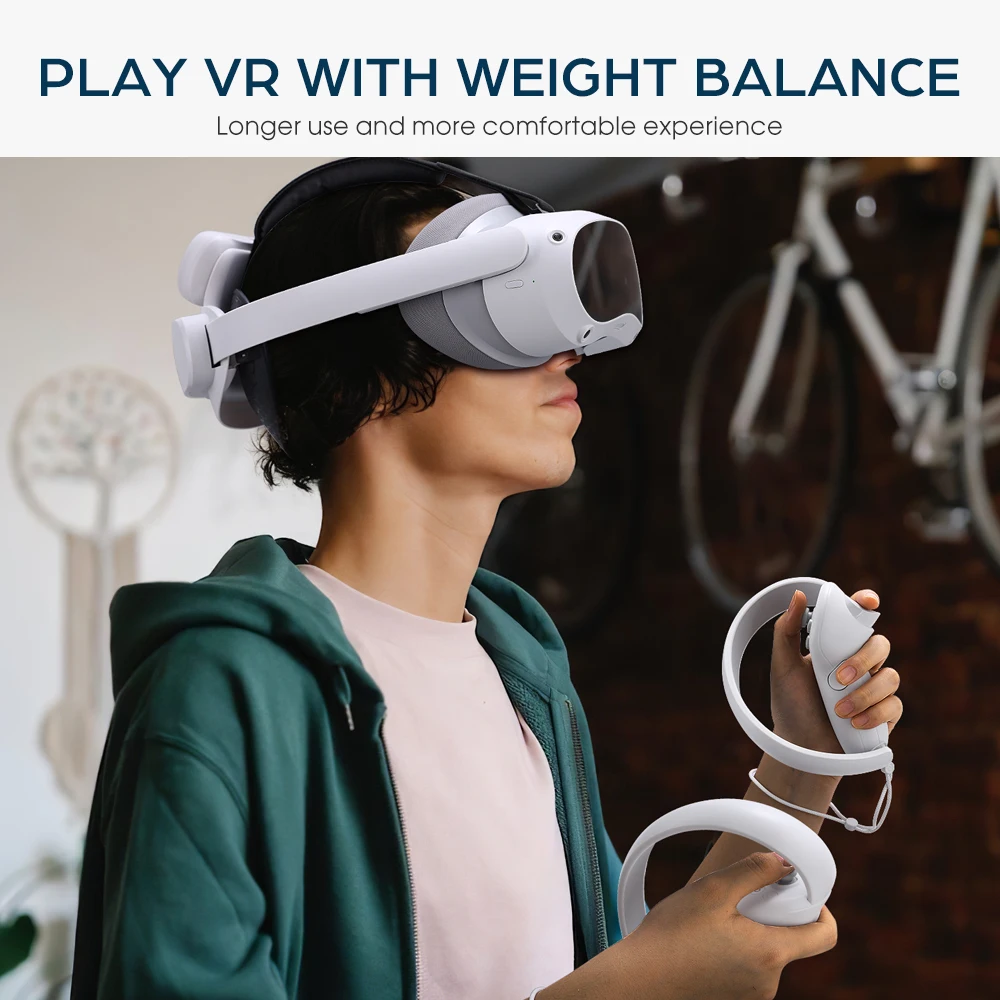 KKCOBVR P4 es adecuado para Pico 4/Pico4 Pro soporte de carga de accesorios VR exclusivo con batería de absorción magnética de 10000mAh