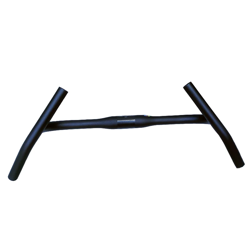 ZNIINO nuevo manillar de grava de carbono H barra de llamarada grande manillar de bicicleta de montaña de carretera cruzada bicicleta de viaje de fibra de carbono