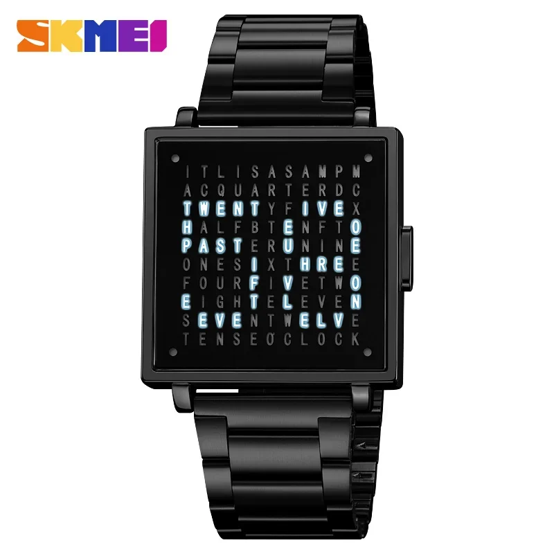 Reloj de pulsera Skmei 2312 a la moda para Hombre y mujer, Reloj resistente al agua con luz LED, relojes electrónicos deportivos digitales para exteriores, Reloj para Hombre