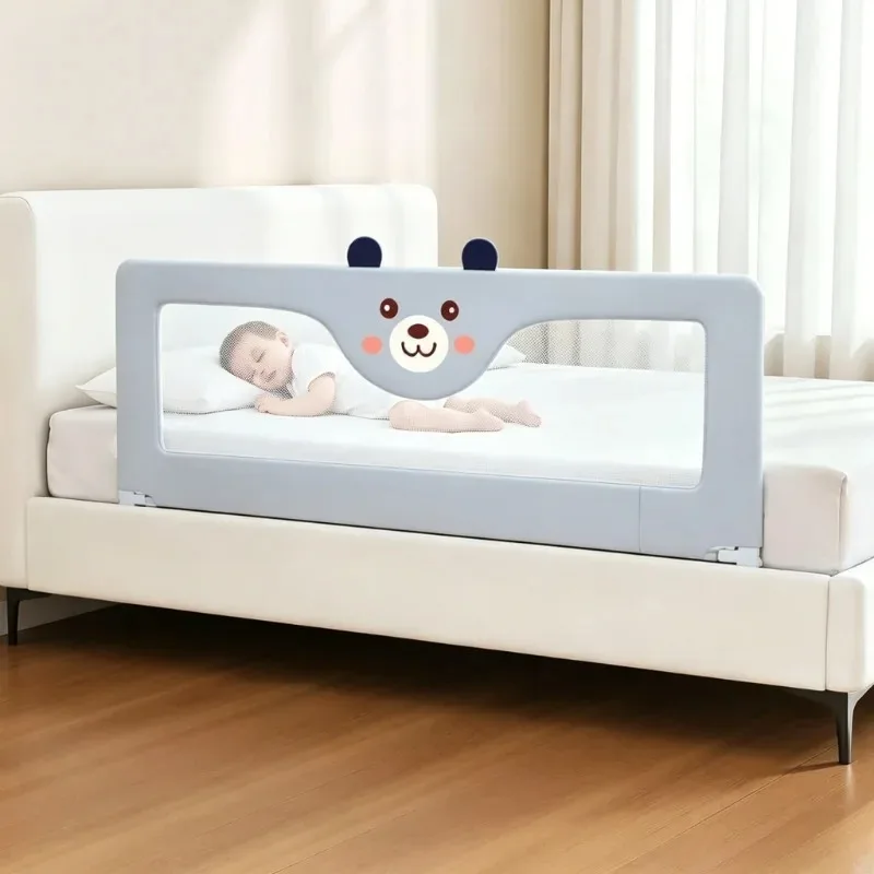 Barandilla de seguridad para cama IMBABY, protectores de cuna elevables, pasamanos ajustable, barandilla de seguridad para cama, barrera de seguridad lavable para niños, parachoques de seguridad para cama de bebé