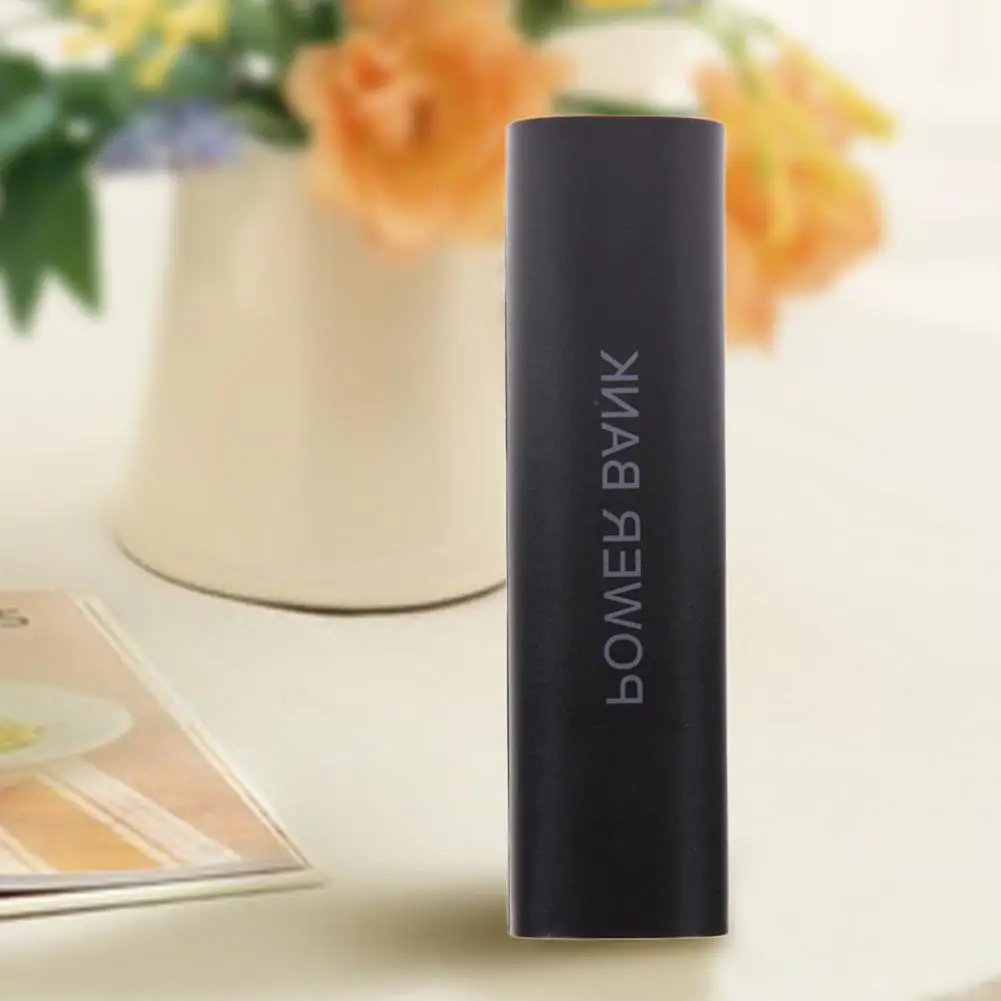 Carcasa portátil para banco de energía 18650, 1 sección, funda para banco de energía de batería 18650, Mini caja de carga ligera para teléfono móvil MP3 MP4